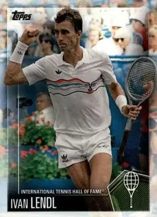 2019 Topps International Tennis Hall of Fame #22 - Ivan Lendl