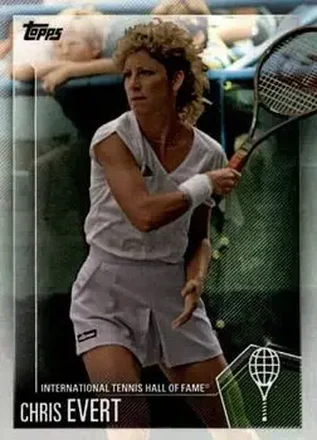 2019 Topps International Tennis Hall of Fame #25 - Chris Evert
