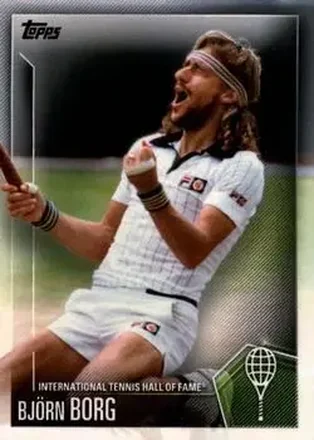 2019 Topps International Tennis Hall of Fame #28 - Björn Borg