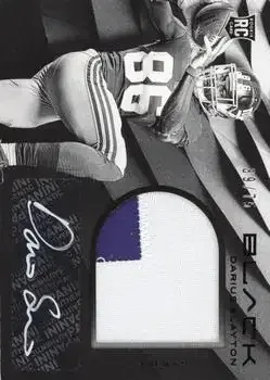 2019 Panini Black feature card