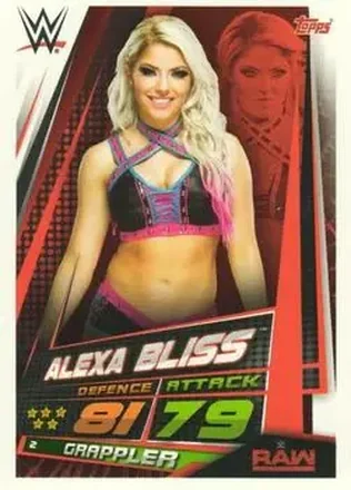 2019 Topps Slam Attax Universe WWE #2 - Alexa Bliss