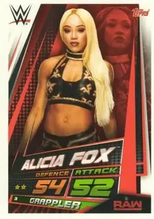 2019 Topps Slam Attax Universe WWE #3 - Alicia Fox