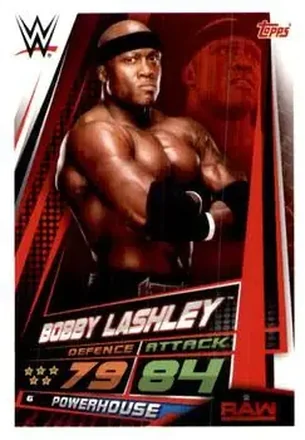 2019 Topps Slam Attax Universe WWE #6 - Bobby Lashley