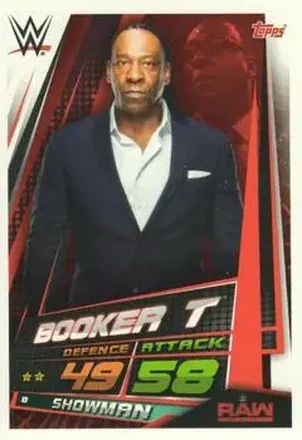 2019 Topps Slam Attax Universe WWE #8 - Booker T