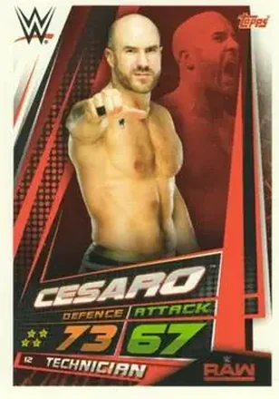 2019 Topps Slam Attax Universe WWE #12 - Claudio Castagnoli