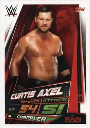 2019 Topps Slam Attax Universe WWE #16 - Curtis Axel