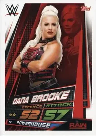 2019 Topps Slam Attax Universe WWE #17 - Dana Brooke