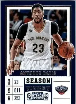 2017 Panini Contenders Draft Picks #2b Anthony Davis