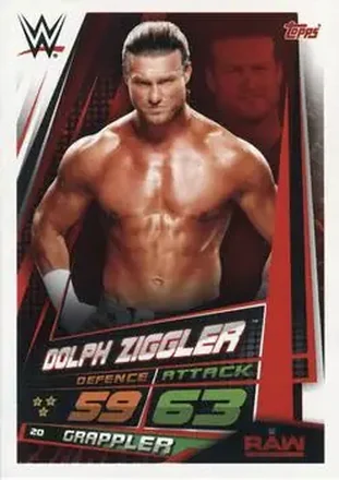 2019 Topps Slam Attax Universe WWE #20 - Dolph Ziggler