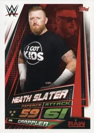2019 Topps Slam Attax Universe WWE #26 - Heath