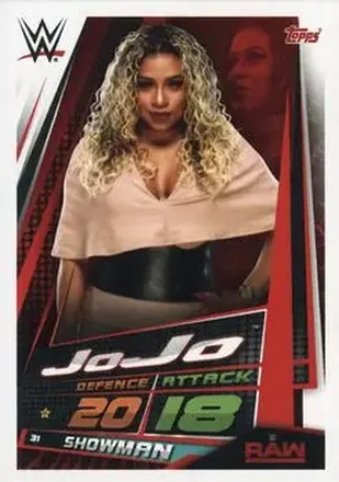 2019 Topps Slam Attax Universe WWE #31 - Jojo
