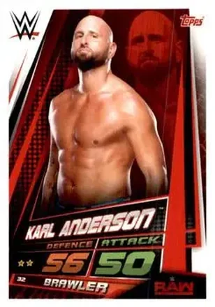 2019 Topps Slam Attax Universe WWE #32 - Karl Anderson