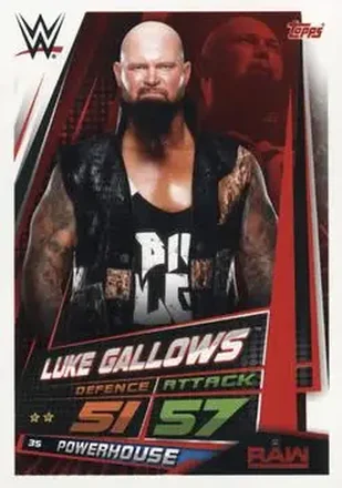 2019 Topps Slam Attax Universe WWE #35 - Doc Gallows