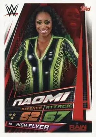 2019 Topps Slam Attax Universe WWE #38 - Naomi
