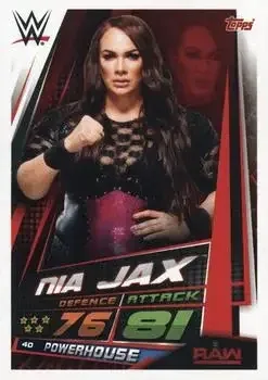 2019 Topps Slam Attax Universe WWE feature card