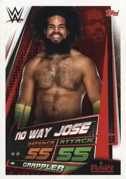 2019 Topps Slam Attax Universe WWE feature card