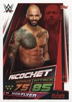 2019 Topps Slam Attax Universe WWE feature card