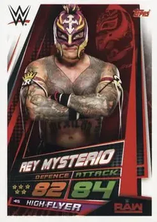 2019 Topps Slam Attax Universe WWE #45 - Rey Mysterio