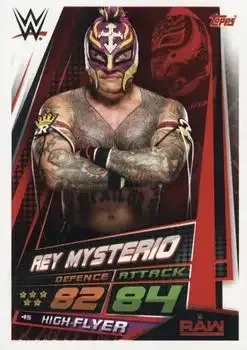 2019 Topps Slam Attax Universe WWE feature card