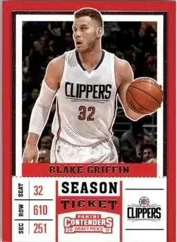 2017 Panini Contenders Draft Picks #4a Blake Griffin
