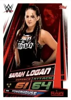 2019 Topps Slam Attax Universe WWE feature card