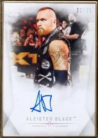 2019 Topps Transcendent Collection WWE #A-AL - Aleister Black