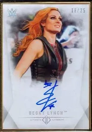 2019 Topps Transcendent Collection WWE #A-BE - Becky Lynch