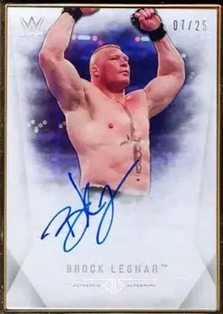 2019 Topps Transcendent Collection WWE #A-BL - Brock Lesnar
