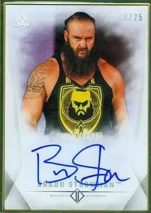 2019 Topps Transcendent Collection WWE #A-BS - Braun Strowman