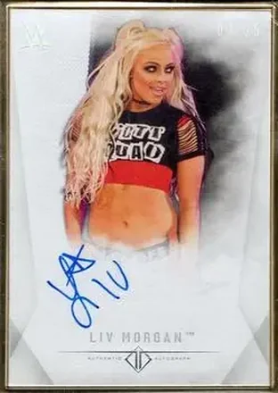 2019 Topps Transcendent Collection WWE #A-LV - Liv Morgan
