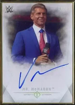 2019 Topps Transcendent Collection WWE #A-MM - Mr. McMahon