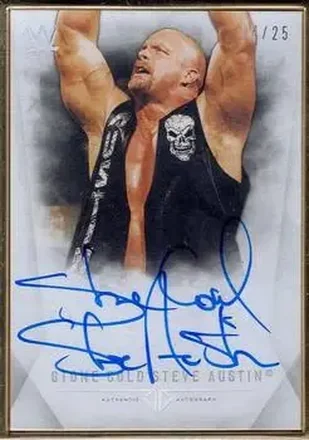 2019 Topps Transcendent Collection WWE #A-SA - "Stone Cold" Steve Austin