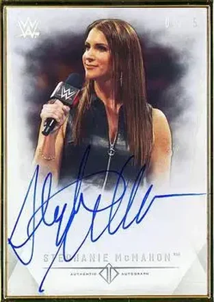 2019 Topps Transcendent Collection WWE #A-SM - Stephanie McMahon