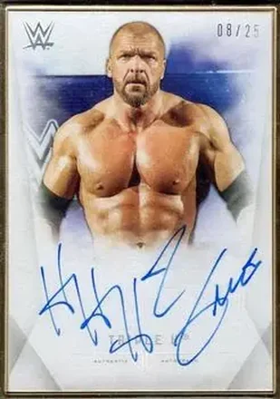 2019 Topps Transcendent Collection WWE #A-TH - Hunter Hearst Helmsley