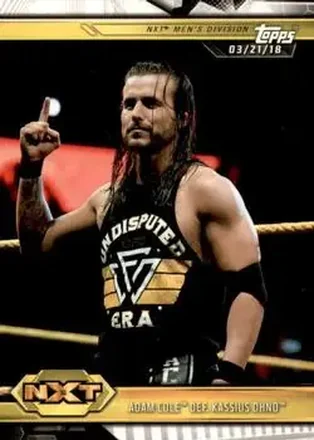 2019 Topps WWE NXT #9 - Adam Cole