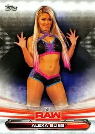 2019 Topps WWE RAW #2 - Alexa Bliss