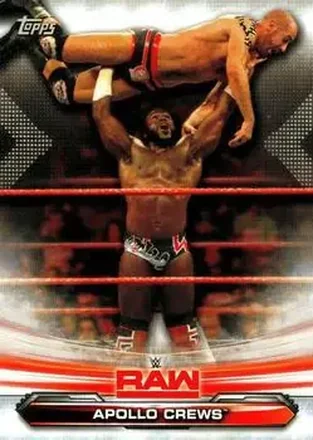 2019 Topps WWE RAW #4 - Apollo Crews