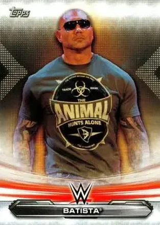 2019 Topps WWE RAW #6 - Batista