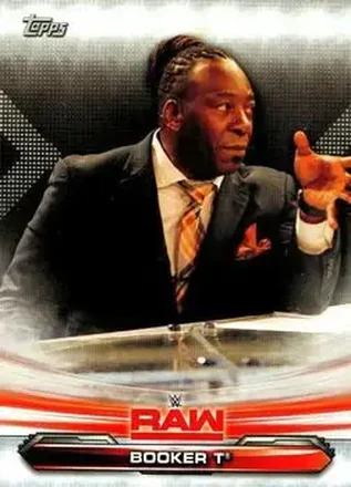 2019 Topps WWE RAW #11 - Booker T
