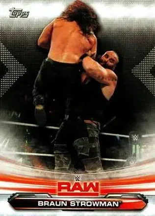 2019 Topps WWE RAW #12 - Braun Strowman