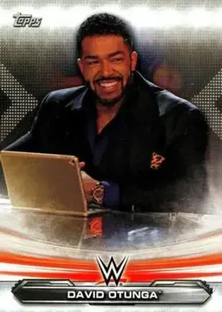2019 Topps WWE RAW #23 - David Otunga