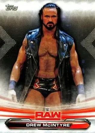 2019 Topps WWE RAW #27 - Drew McIntyre