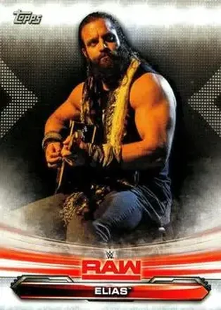 2019 Topps WWE RAW #28 - Elias