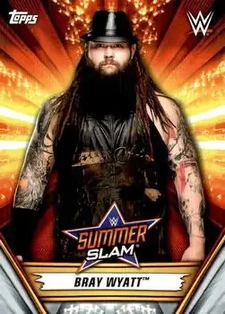 2019 Topps WWE SummerSlam #5 - "The Fiend" Bray Wyatt