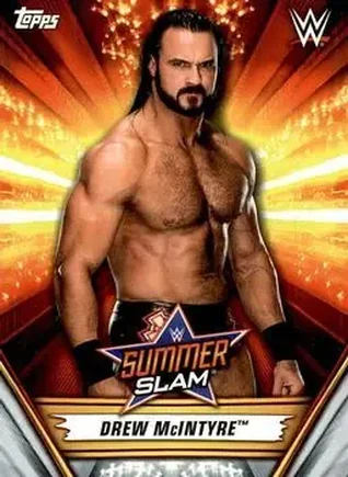 2019 Topps WWE SummerSlam #8 - Drew McIntyre