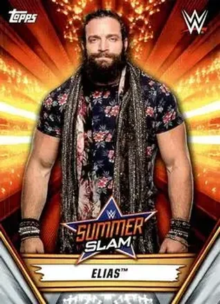 2019 Topps WWE SummerSlam #9 - Elias