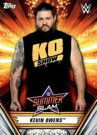 2019 Topps WWE SummerSlam #11 - Kevin Owens