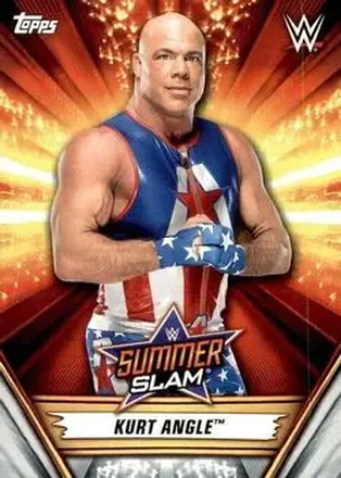 2019 Topps WWE SummerSlam #12 - Kurt Angle