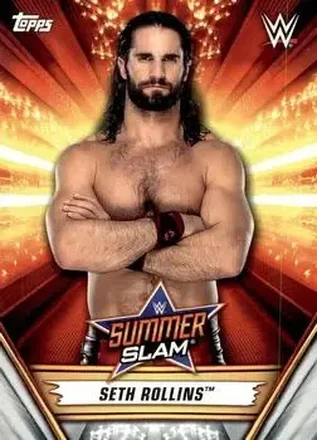 2019 Topps WWE SummerSlam #16 - Seth "Freakin" Rollins