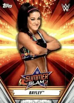 2019 Topps WWE SummerSlam #19 - Bayley